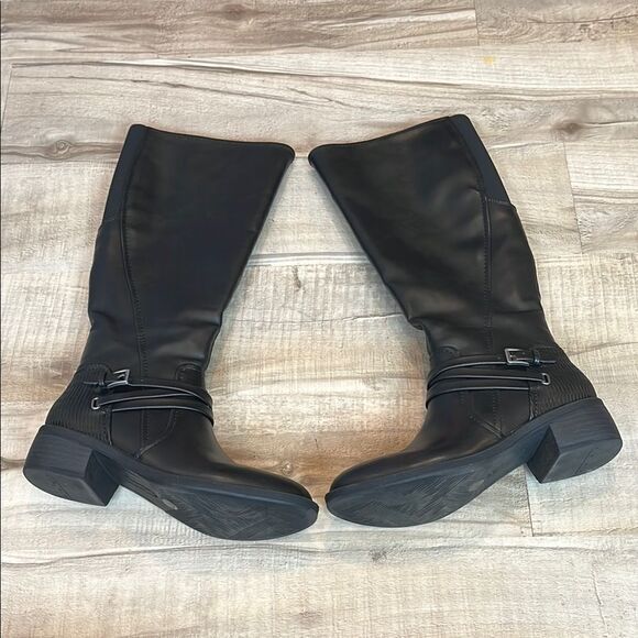 Baretraps Stratford vegan leather zip up tall boots size 7 - Picture 2 of 8